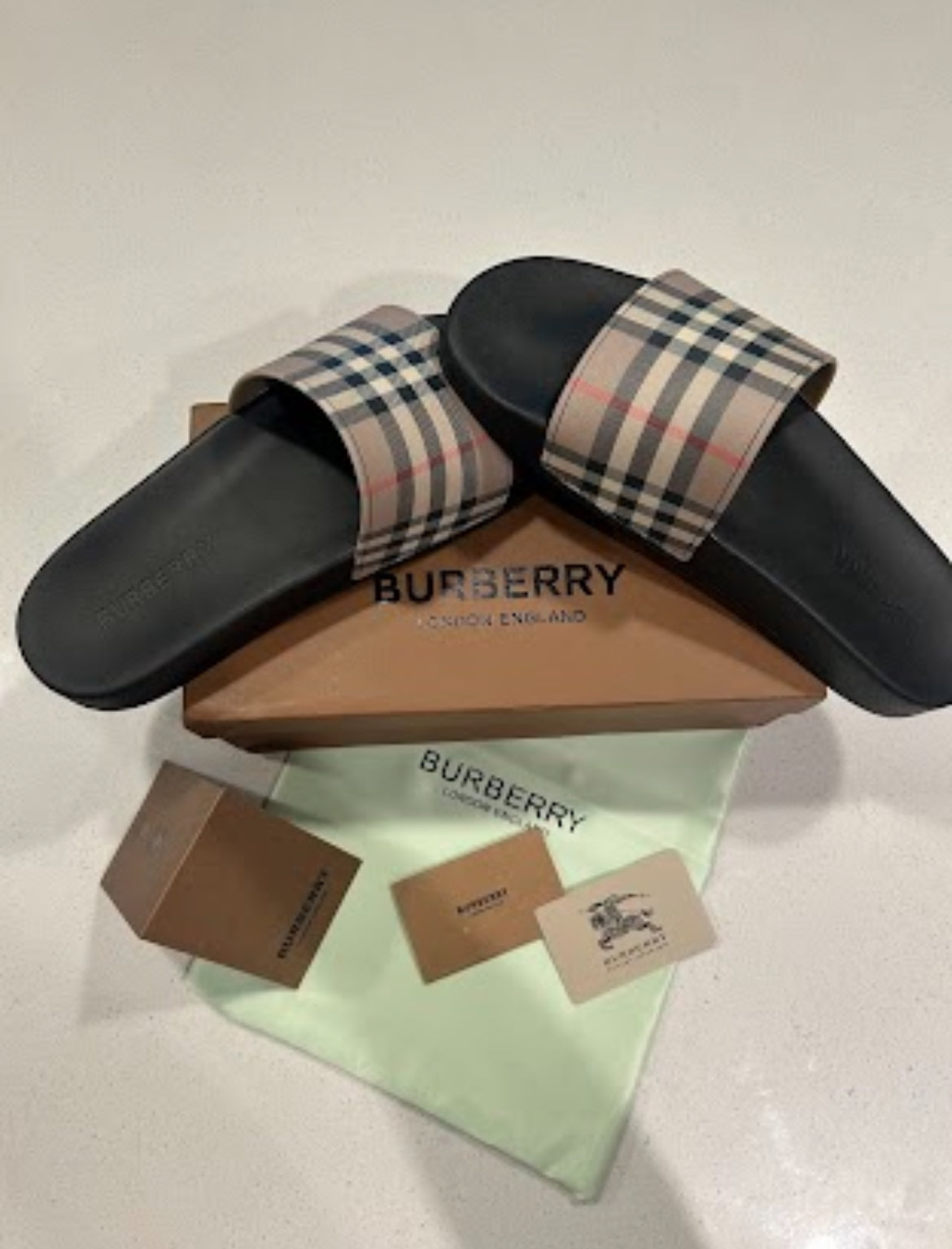 Burberry Vintage Check Sandals