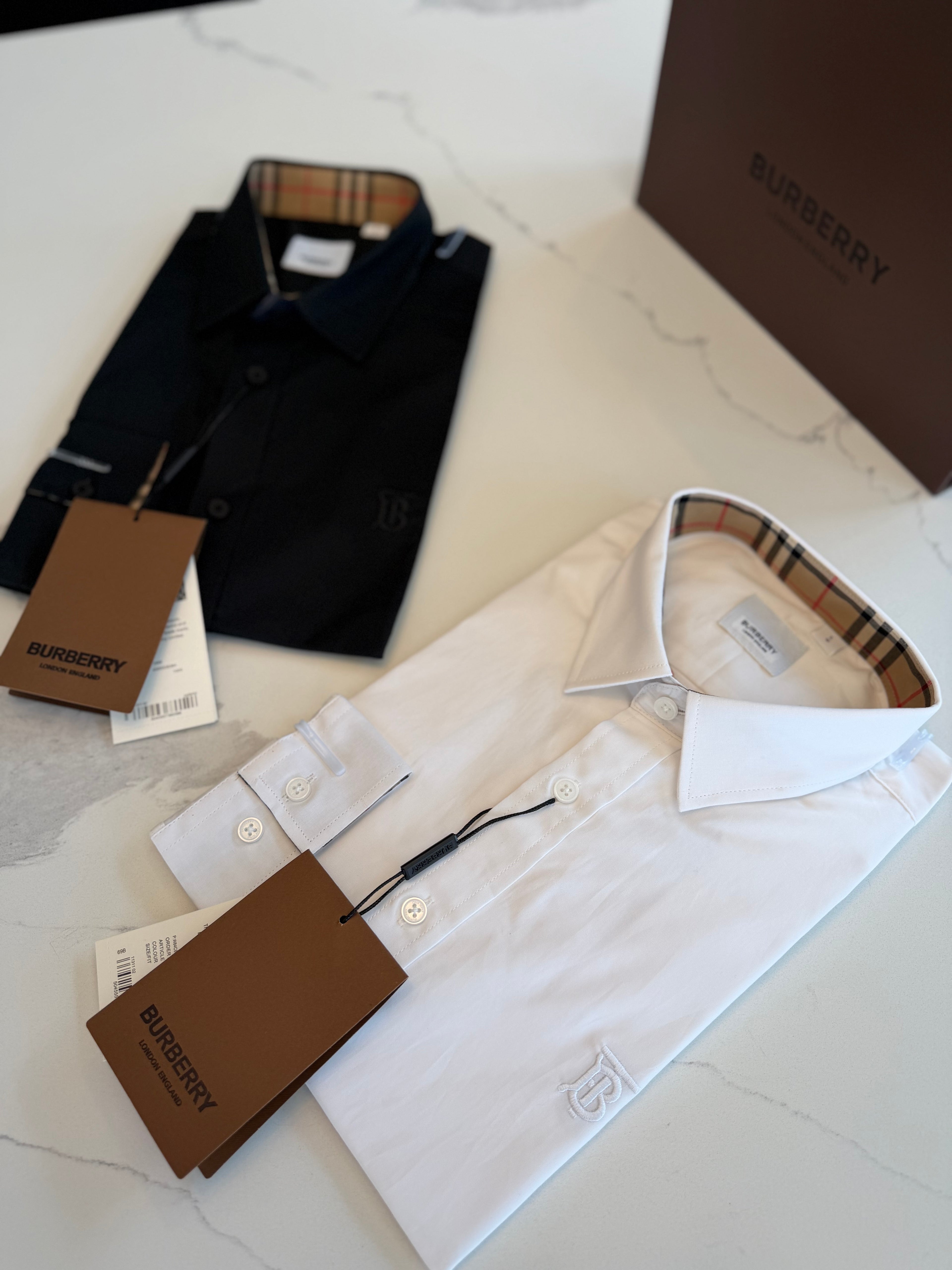 Burberry Long Sleeve Button Ups