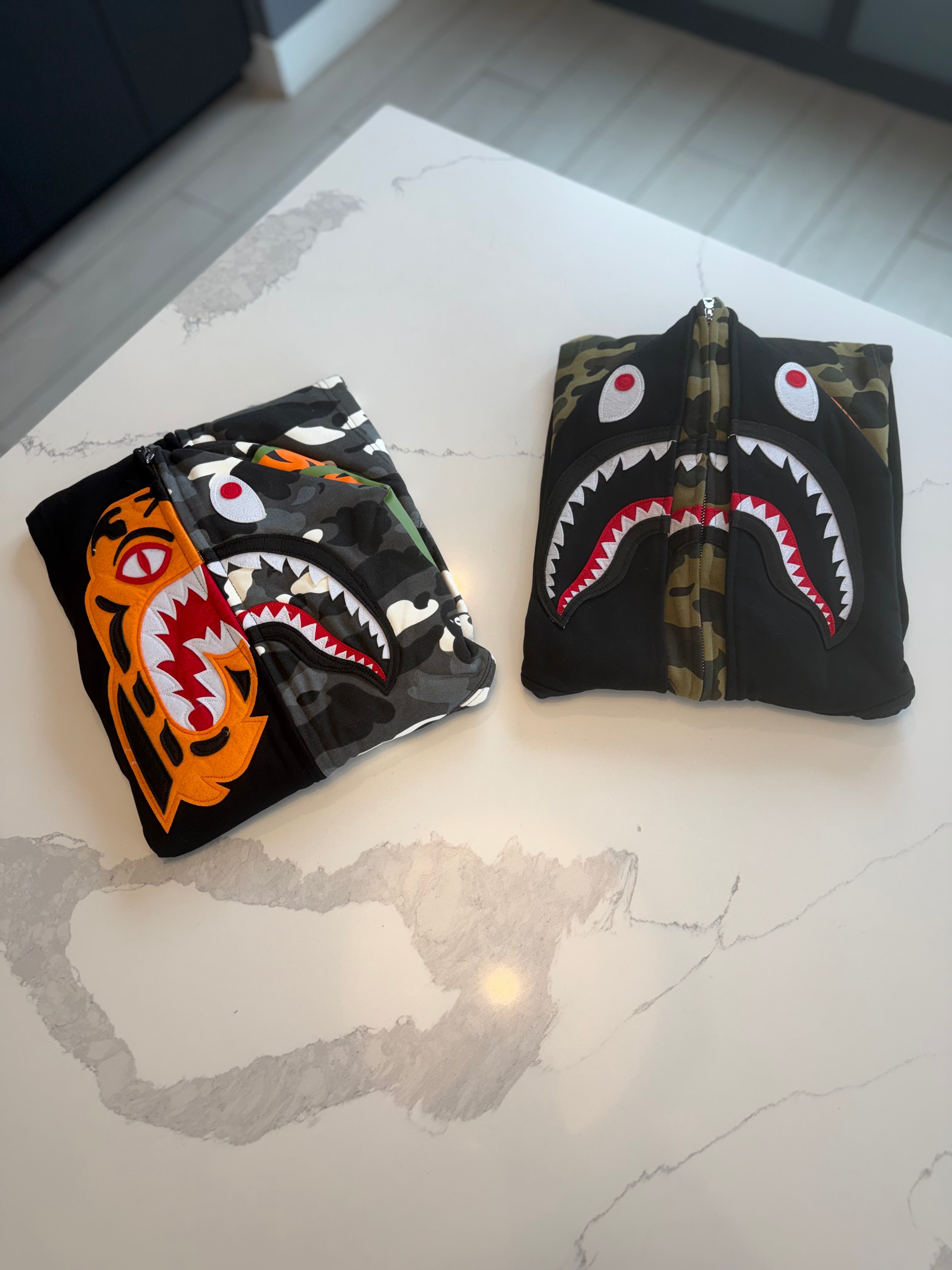 Bape Hoodies M,L