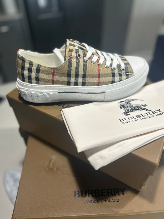 Burberry Check Sneakers