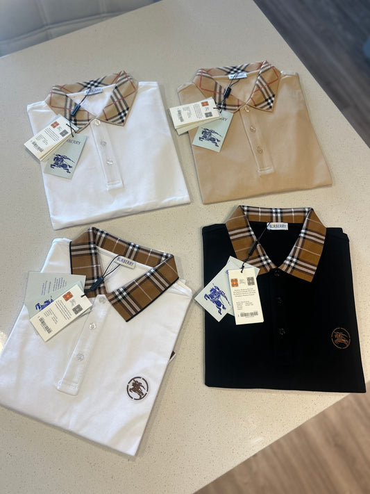Burberry Polo Collar Shirts