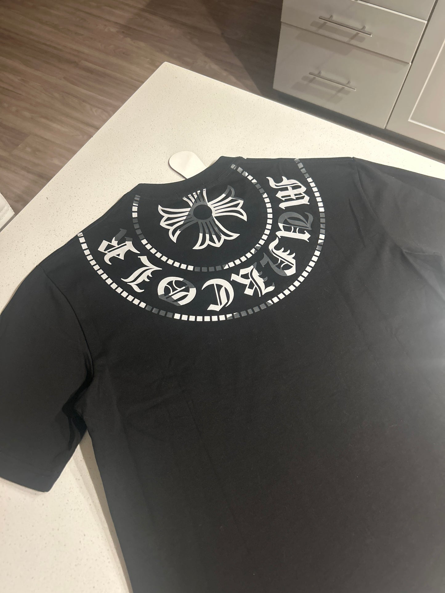 Black Chrome Heart T-Shirt