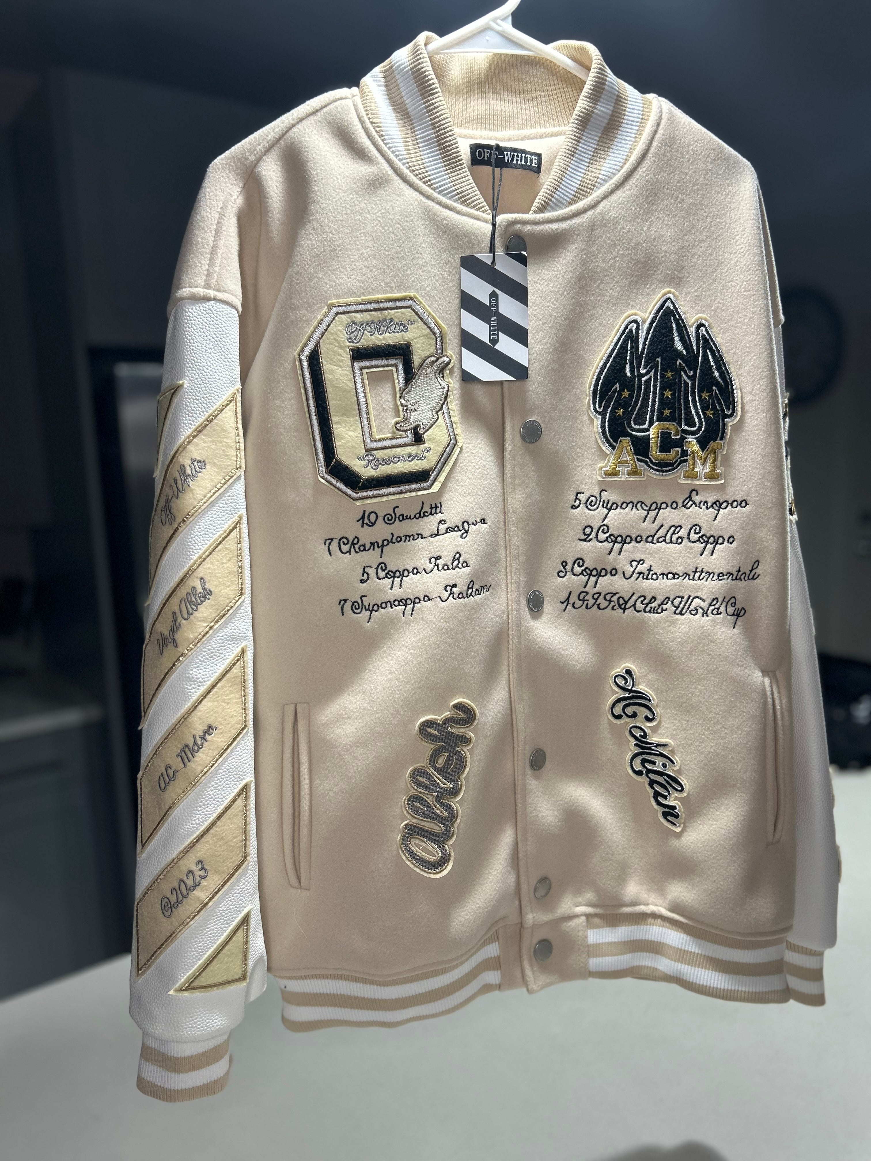 Off-White Large varsity jacket